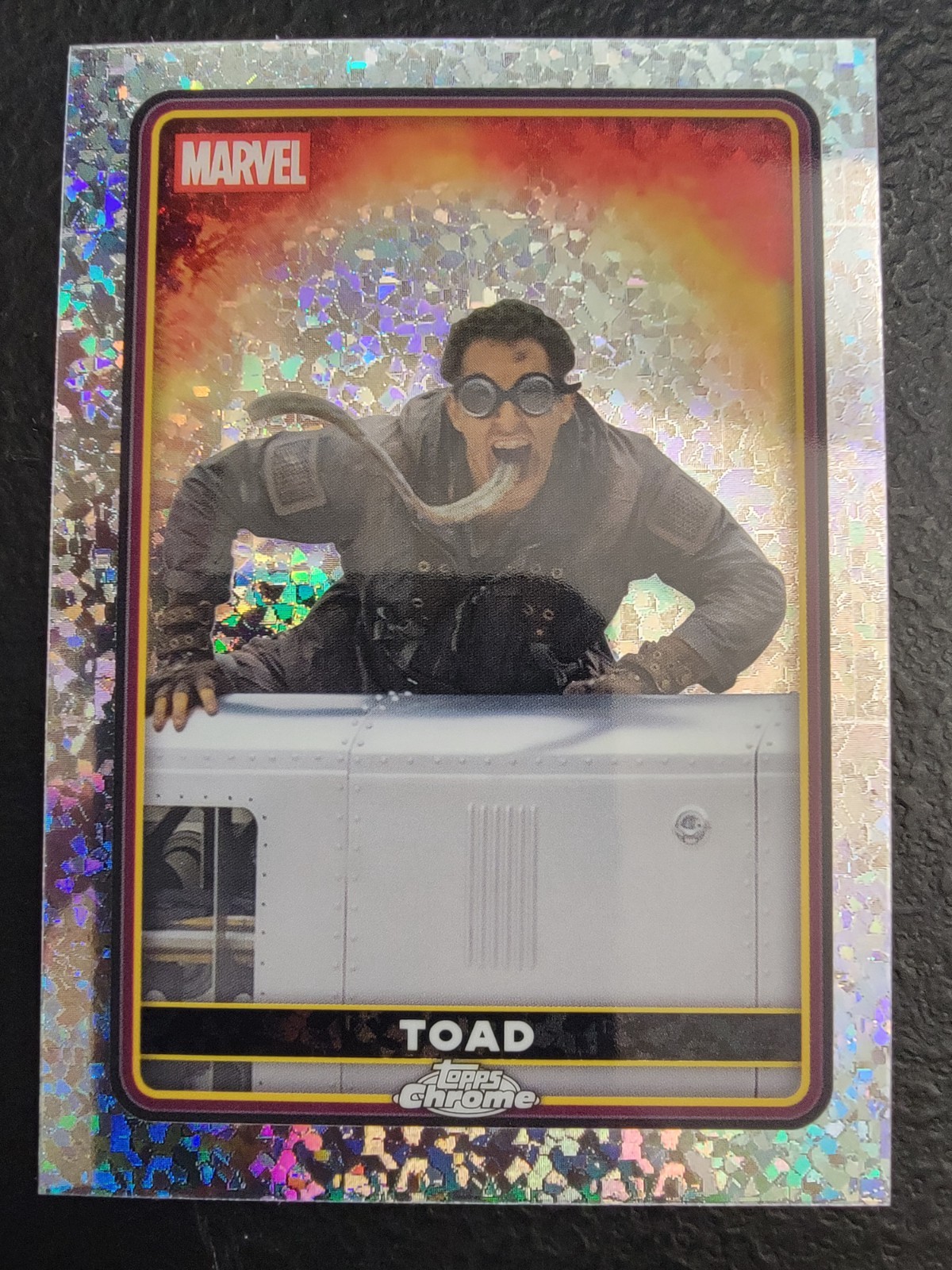 2025 Topps Chrome Deadpool Toad #40 Mini Diamonds