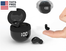 Small Mini Invisible Earbuds for Work Wireless Bluetooth Tiny Low Profile Micro