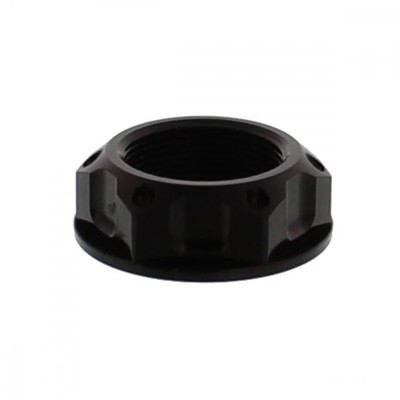 Lenkkopft Mutter M22x1.00mm Alu schwarz für Yamaha YZF 600 RN Thunder Cat 96-02
