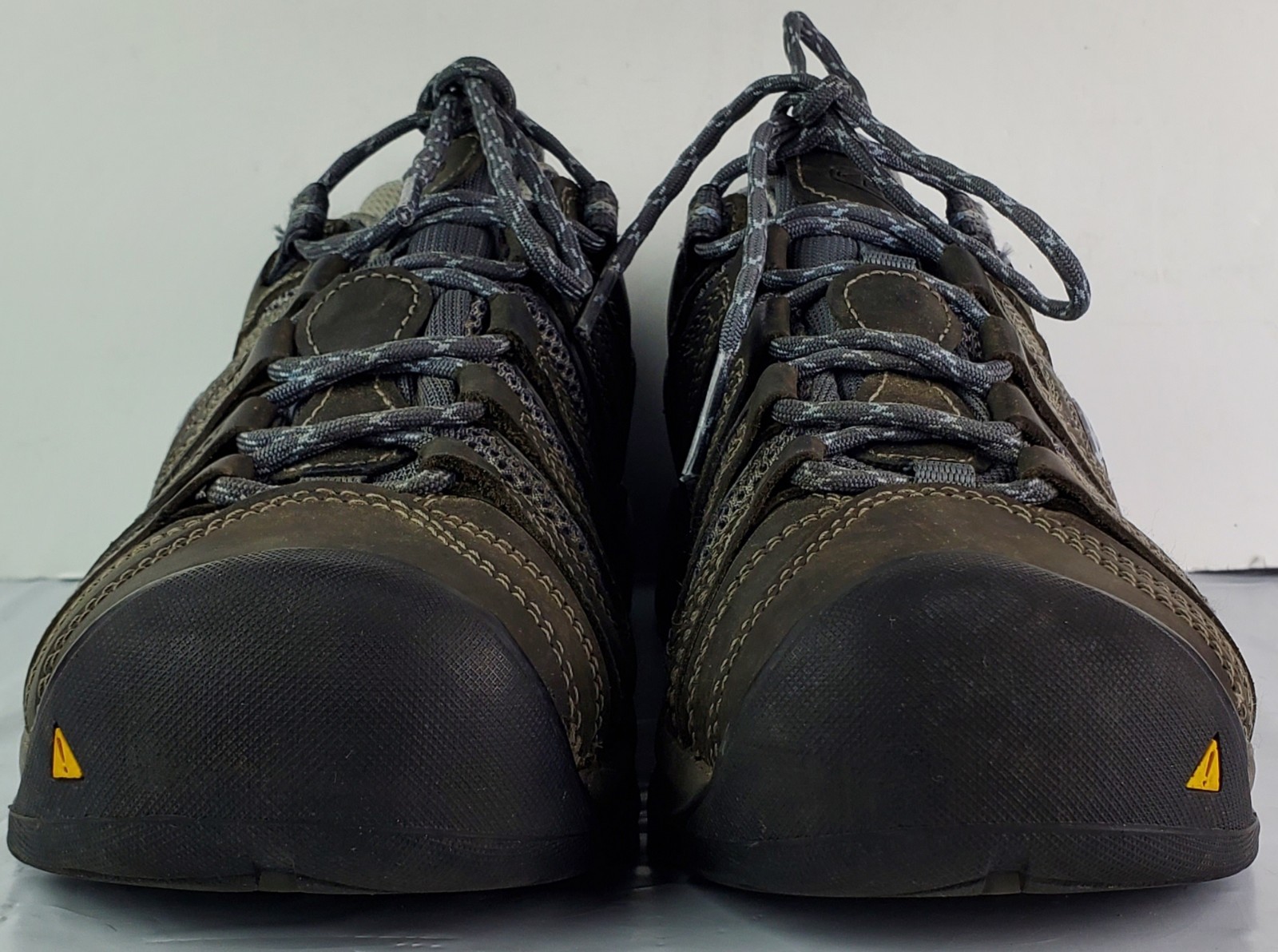 Scarpe antinfortunistiche Keen donna Flint II grigie sneakers da lavoro EH misura 9W larghe usate in ottime condizioni