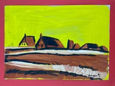 Vincent van Gogh Drawing on paper (Handmade) signed and stamped