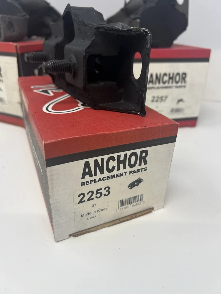 Motor and Transmission Mount Kit for Mustang 302 351 Engine 1966-72 Set of 3 - Imagen 3 de 4