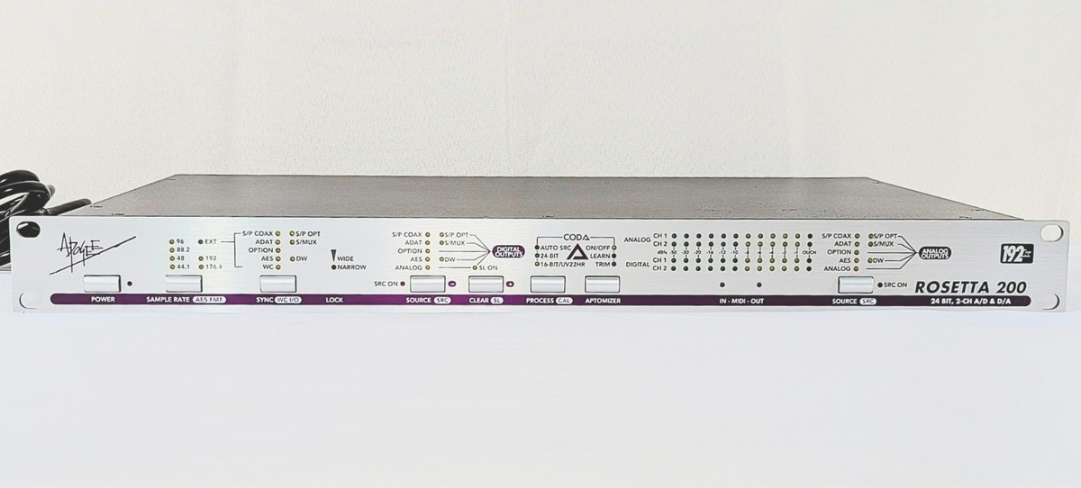 DTM・DAW RITAO CHAN Apogee Rosetta 200 Apogee Rosetta 200 2