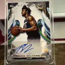 2024-25 Topps Inception Rookie Auto Terrence Shannon Jr #RA-TSJ RC Timberwolves