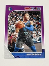 2019-20 Hoops Basketball #42 - Jalen Brunson - Dallas Mavericks