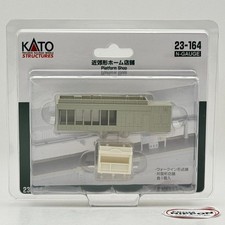KATO 23-164 N Gauge Suburban Platform Store Diorama Supplies New