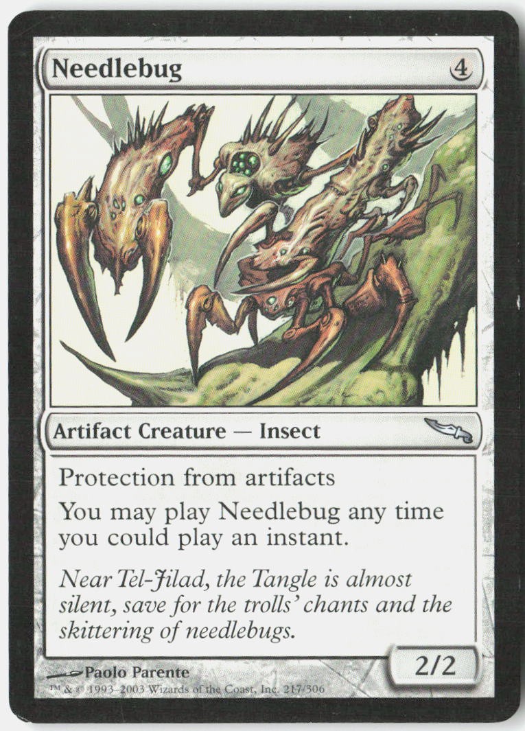 Magic - Needlebug Mirrodin [MRD - 217] NM Uncommon