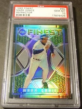 1995 FINEST REFRACTOR MARK GRACE #65  PSA 10 POP 1