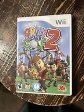 CRAZY MINI GOLF 2 game complete w/ manual - Nintendo Wii Cib