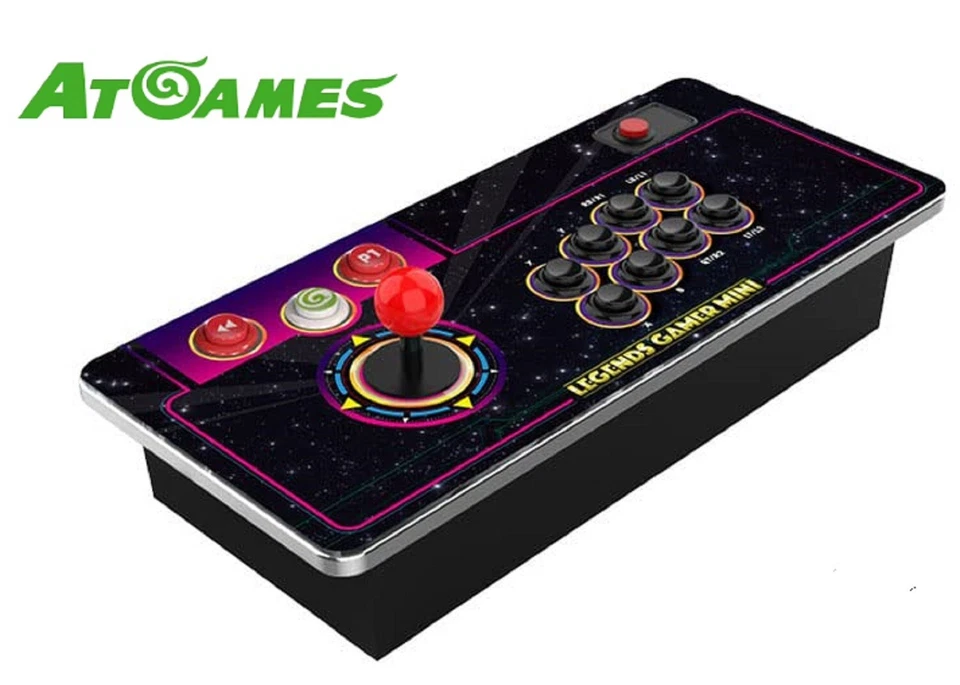 Consola AtGames Legends Gamer Mini Negra "'TABLE TOP" (JUEGO COMPLETO) Foto 3 de 3