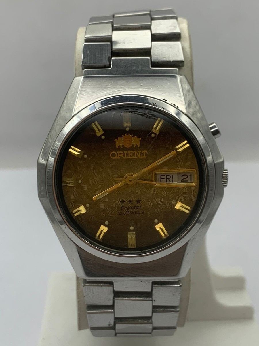 Orient 21 jewels autometic 0S469C259C japan men's watch | eBay