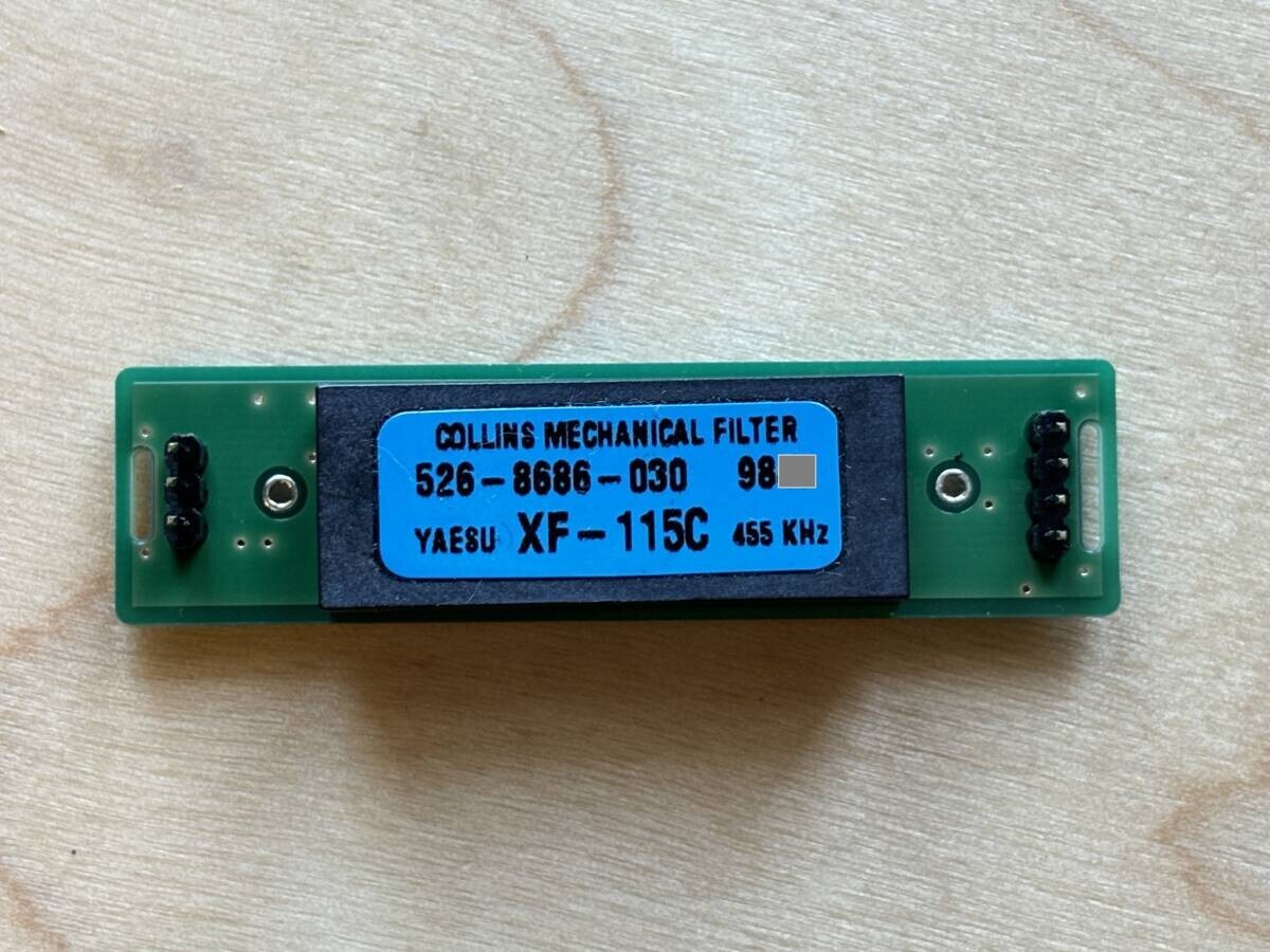 YAESU YF-122C CW NARROW FILTER XF-115C Mechanical Filter ...