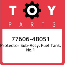77606-48051 Toyota Protector sub-assy, fuel tank, no.1 7760648051, New Genuine O