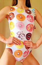 Foxy's Gymnastics Leotard Adult Large AL Competition Dance Aerialist Costume