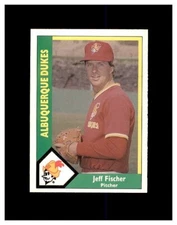 1990 CMC Albuquerque Dukes  Jeff Fischer #3