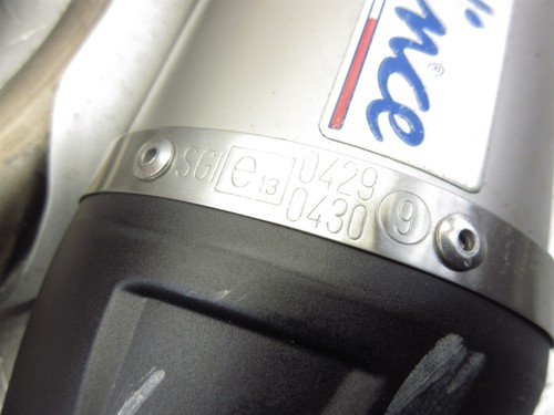 2009 09-11 Ducati Monster 696 LeoVince Exhaust Muffler Header Manifold Head Pipe - Picture 3 of 24