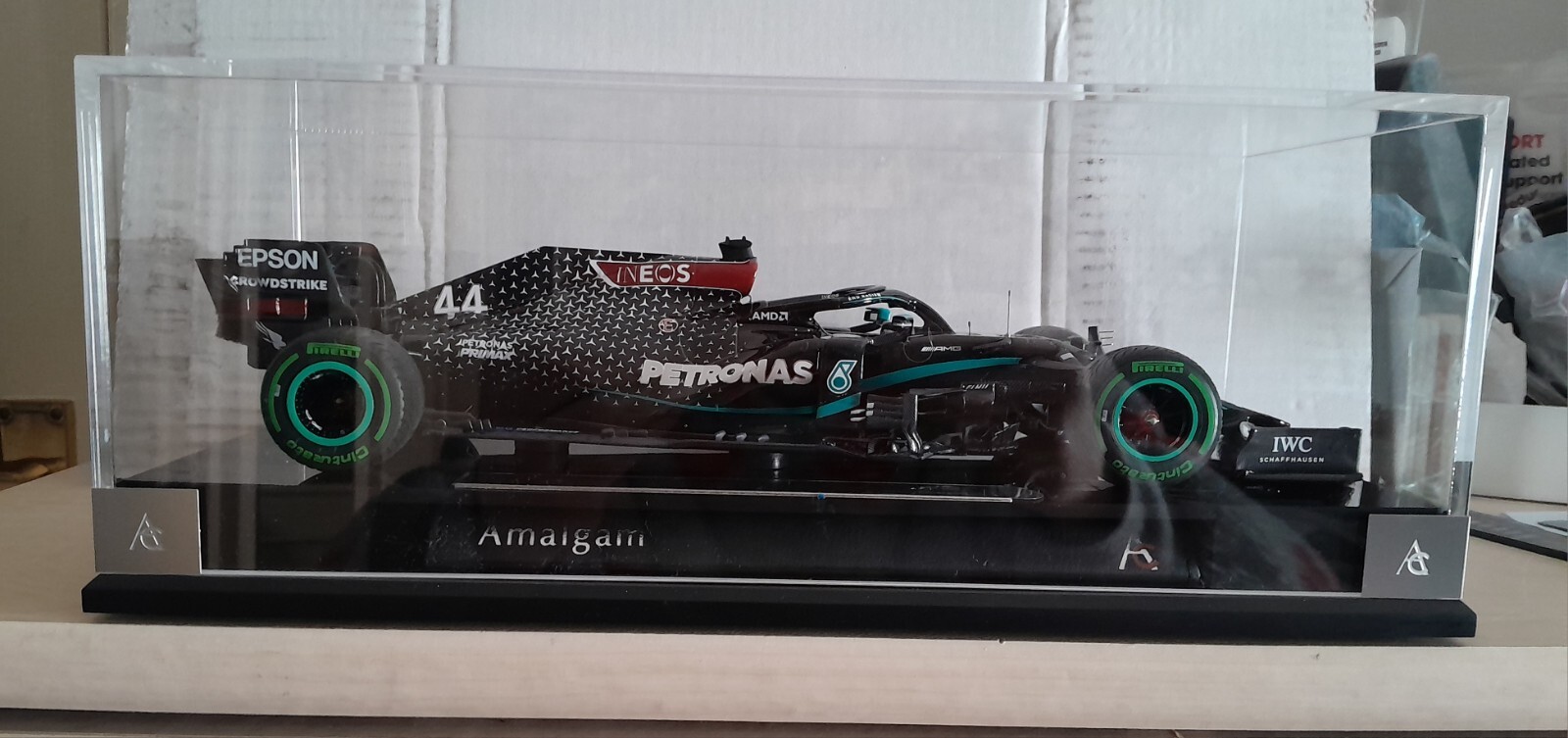 LEWIS HAMILTON 2020 TURKISH GP MERCEDESAMG F1 W11 118 Scale Amalgam