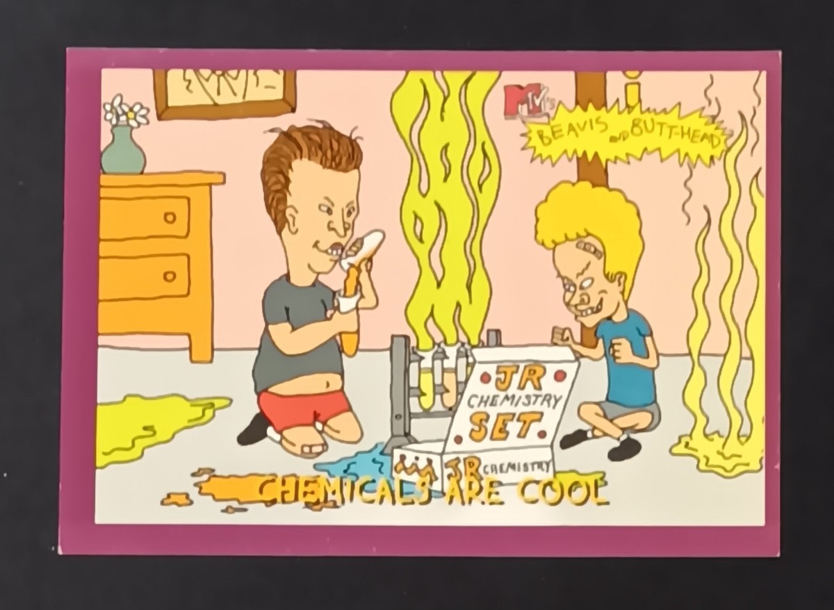 1994 Topps Beavis And Butt-Head #6925 Chemicals Are Cool | eBay