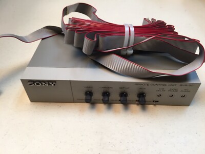 Sony Bvr 50 Tbc Remote Control Dvcam And Betacam Decks Cable Included Ebay