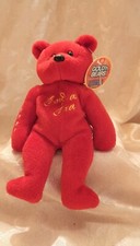 Vintage  1999  Gold'n Bears  Michael Jordan  End of an Era  Beanie Bear