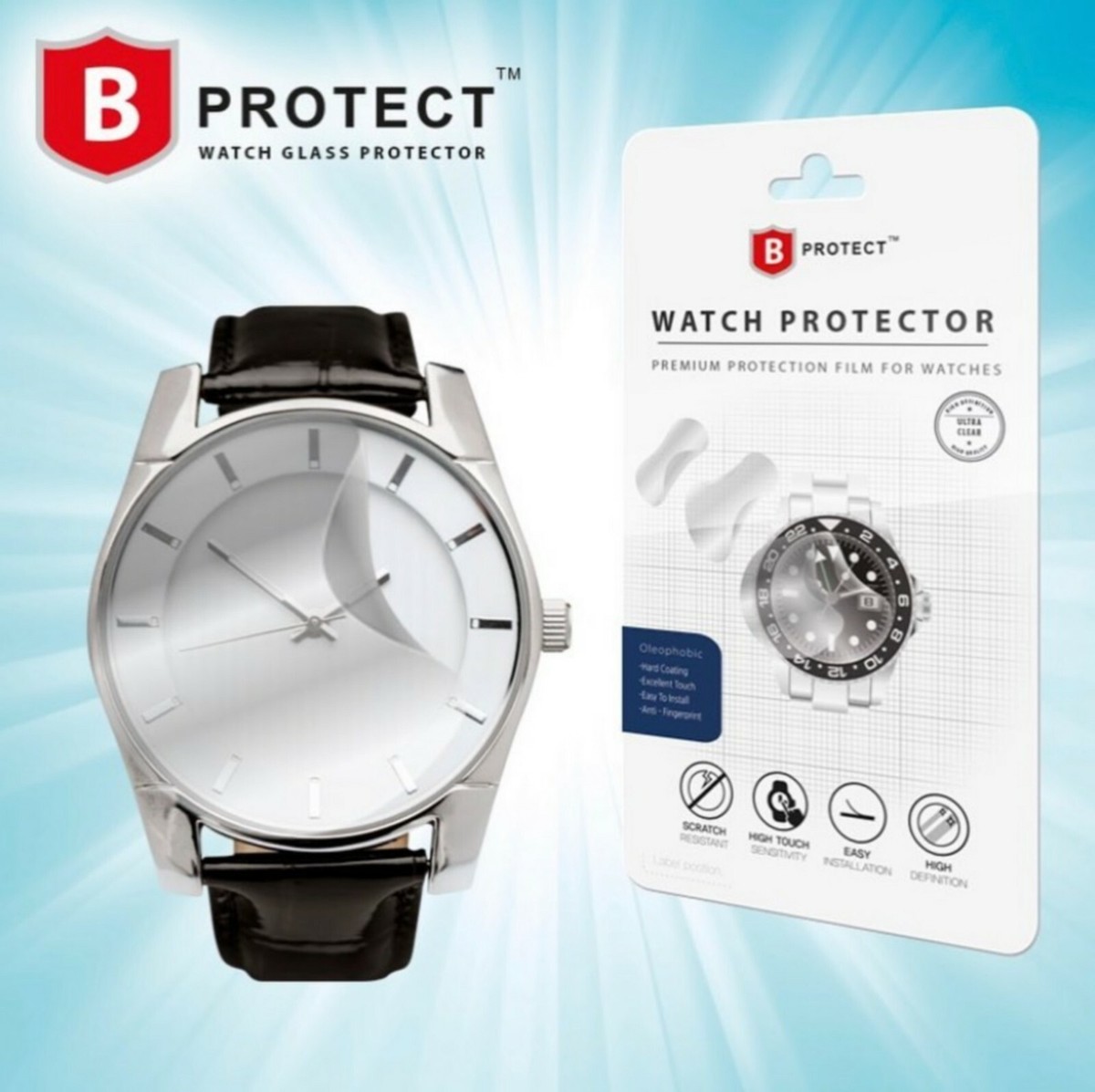 Watch Protection For Curved B-PROTECT UK