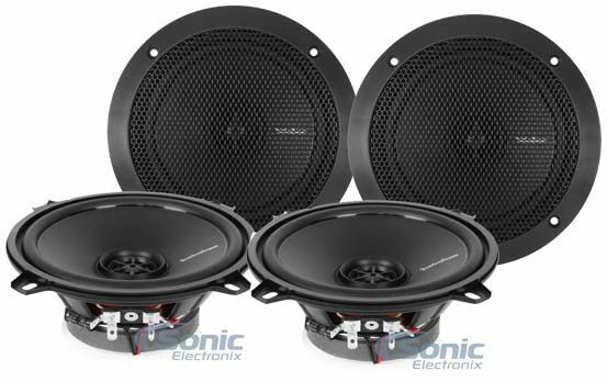 4x Автомобильные коаксиальные колонки Rockford Fosgate R1525X2 PRIME Series мощностью 80 Вт 525 21390₽