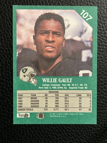 1991 Fleer Football - - Pick A Card -#1 - #199 +RC +HOF NM/MT - Picture 434 of 807