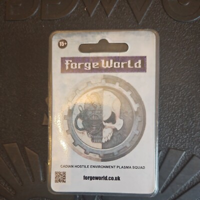 Forgeworld Cadian Hostile Environment Plasma Gun Squad