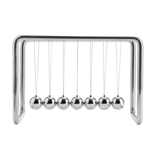 Newton's Cradle Steel Balance Pendulum Balls Physics Science Desk Toy Home Decor