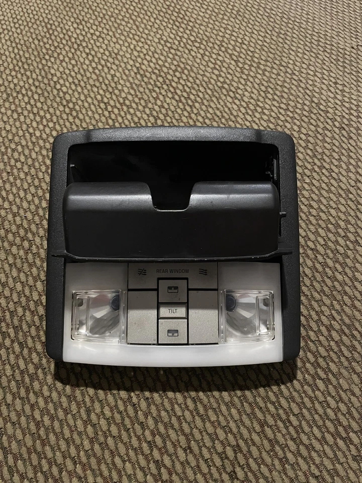 Lincoln Navigator 2007-2008 consola aérea domo luz mapa lámpara de lectura negro Foto 2 de 4