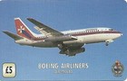 RARE / CARTE TELEPHONIQUE - AVION BOEING AIRLINERS AIR MALTA / PAPER PHONECARD