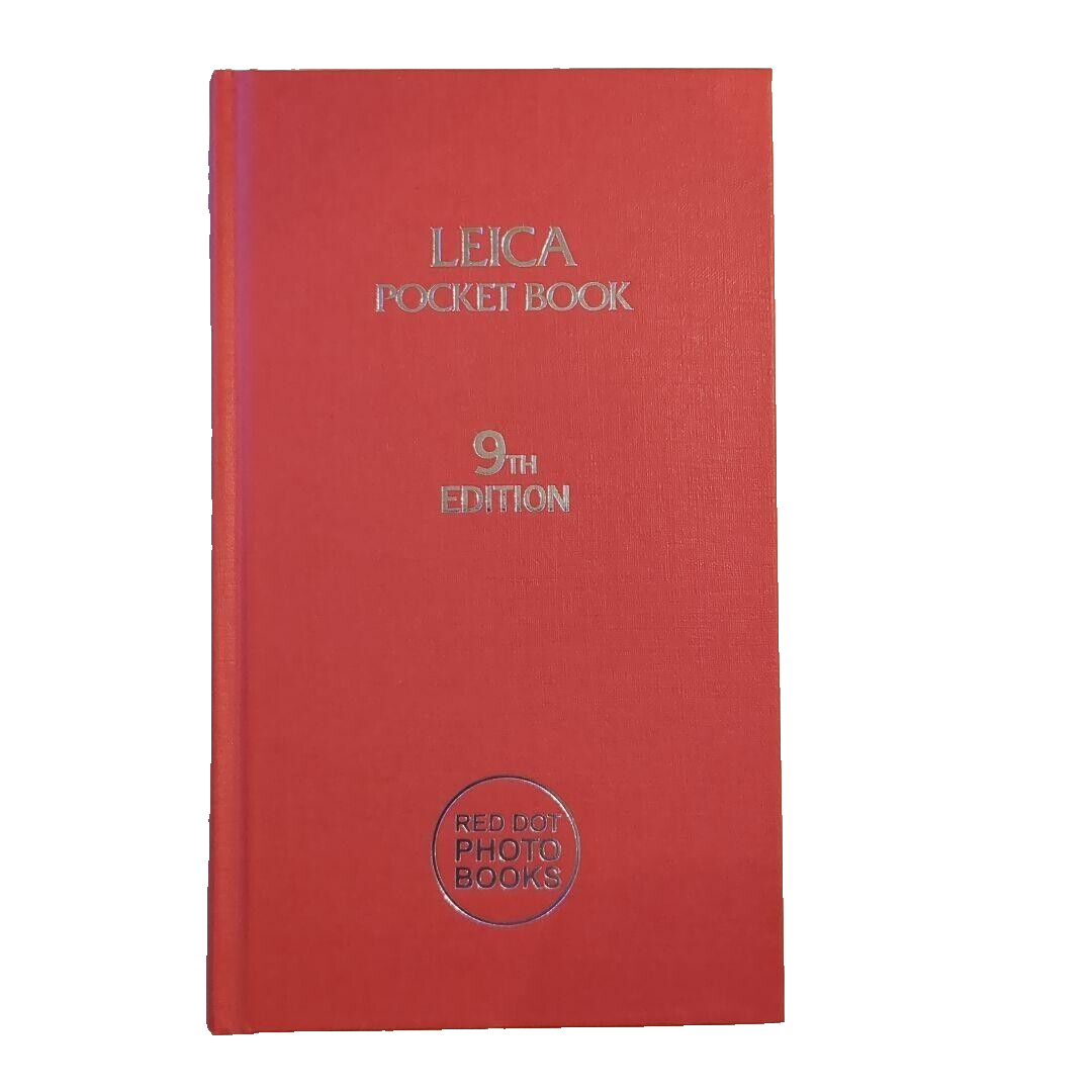 Leica Pocket Book 9th Edition Red Dot Photo Books English Edition
