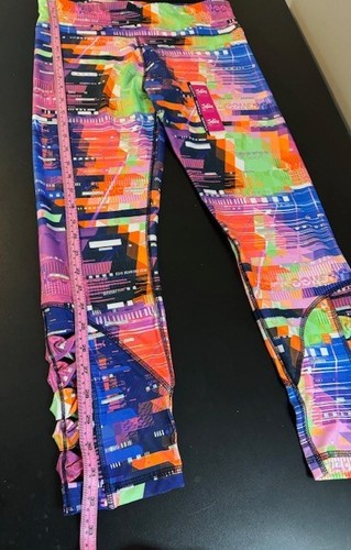 Justice Girls XL Plus 16P-18P Muticolor Stretch Legging Pant NWT School Play - Picture 8 of 8