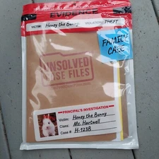 Unsolved Case Files Honey The Bunny Family Mystery Case - New Sealed