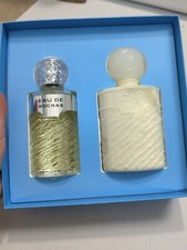 Vintage Eau De Rochas Paris Box Gift Set 3.4 Oz Eau De Toilette 8.5 Oz Lotion