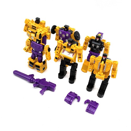 Robot Devastator Engineering Truck Excavator 6 in 1 Combiner Figure Toy Set - Picture 23 of 25