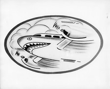 Flying Tiger Cargo Airline 1950s Press Photo Company Logo  *P175c