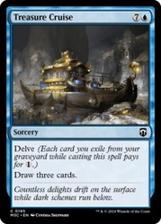 Treasure Cruise (Ripple Foil) #195 - Modern Horizons 3 - NM