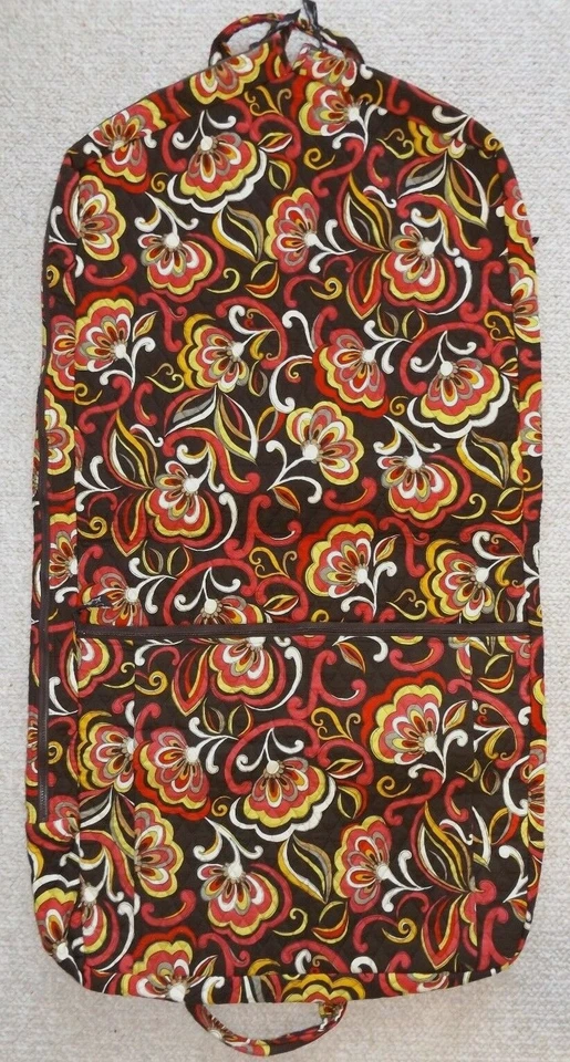 VERA BRADLEY Hanging Garment Bag - PUCCINI - Brown - Perfect Condition - Image 4 of 4
