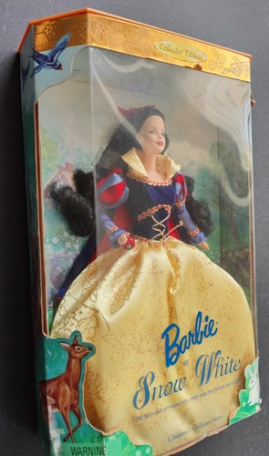 NEW Vintage Disney Princess Snow White Barbie 1999 collectible edition - Picture 5 of 10