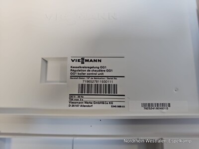 Viessmann Regelung GG1 719652781 Kesselkreisregelung