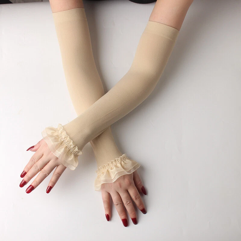 Original Split-Joint 6 Colors Mesh Lace Sleevelet Accessories - Image 4 of 4