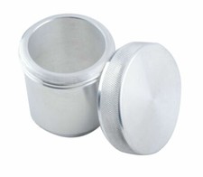 1-1/2" I.D Aluminum Weld On Filler Neck And Cap Dry Sump Oil Fuel Tank Natural