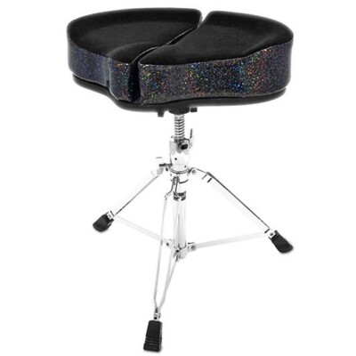 Ahead SPG-BS-3 Schlagzeug-Hocker Drum Throne Black Sparkle
