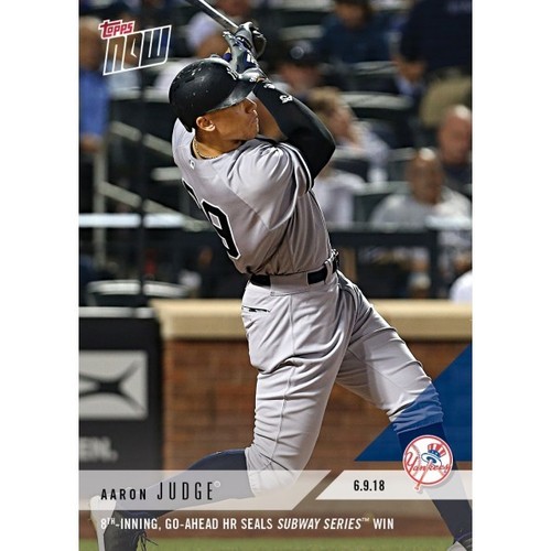 2018 Topps Now 305 AARON JUDGE®