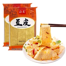 Dried Tofu Skin, 2 Packs Handmade Bean Curd Sheets, Chinese Special Youdoupi, So