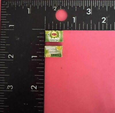 Dollhouse 1:12 Miniature Tea Bags Boxes Choice