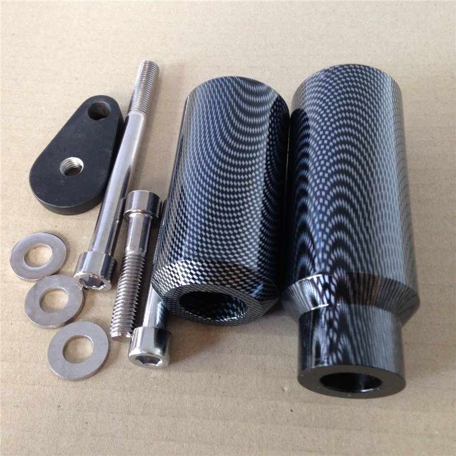 HTTMT No-Cut Carbon Frame Sliders For 2005-2006 Kawasaki Ninja