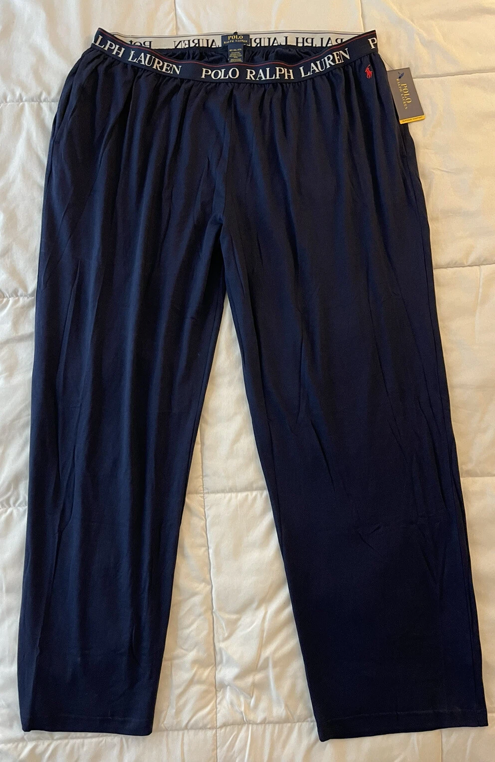 Men's Polo Ralph Lauren Big & Tall Comfort Elastic Waist Lounge Pants 4XL NWT