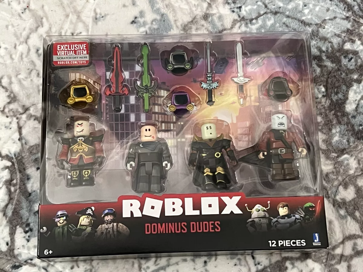 NEW Roblox Dominus Dudes Mix and Match Set of 4 Characters +